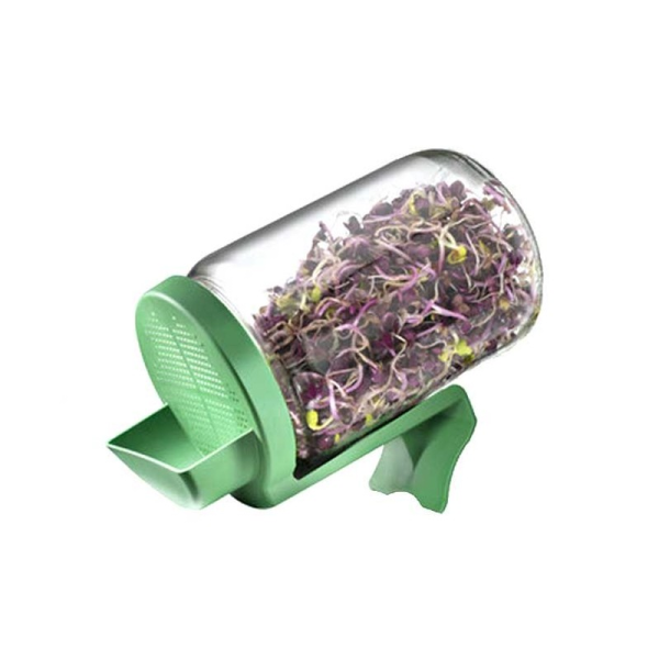 TARRO DE GERMINAR CON SOPORTE VERDE-GERMLINE