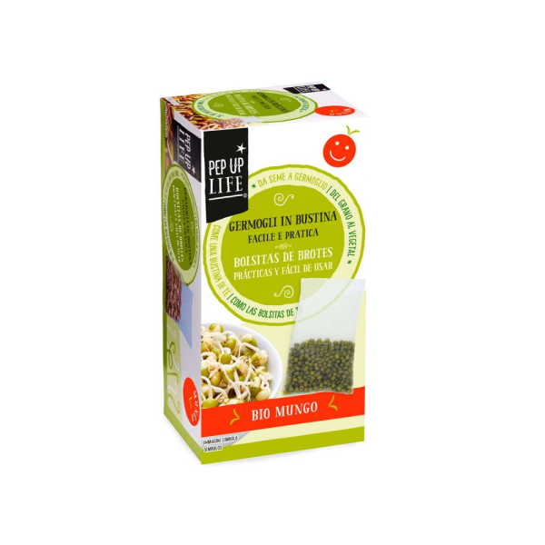 BOLSITAS DE BROTES DE MUNGO BIO 4X12G PEP UP LIFE