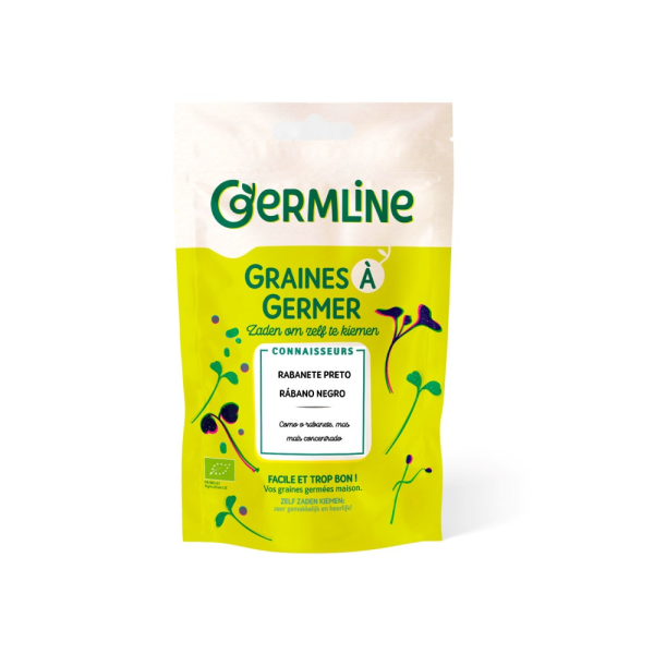 SEMILLAS RABANO NEGRO PARA GERMINAR 150GR GERMLINE