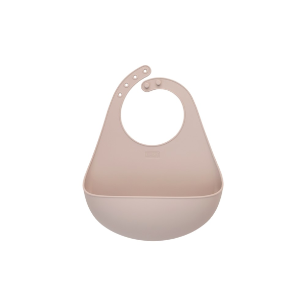 BABERO AJUSTABLE SILICONA PLATINO GRIS - LURCH