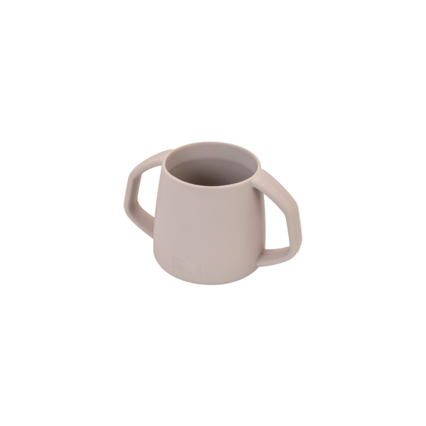 VASO CON ASAS BEBE SILICONA PLATINO GRIS - LURCH
