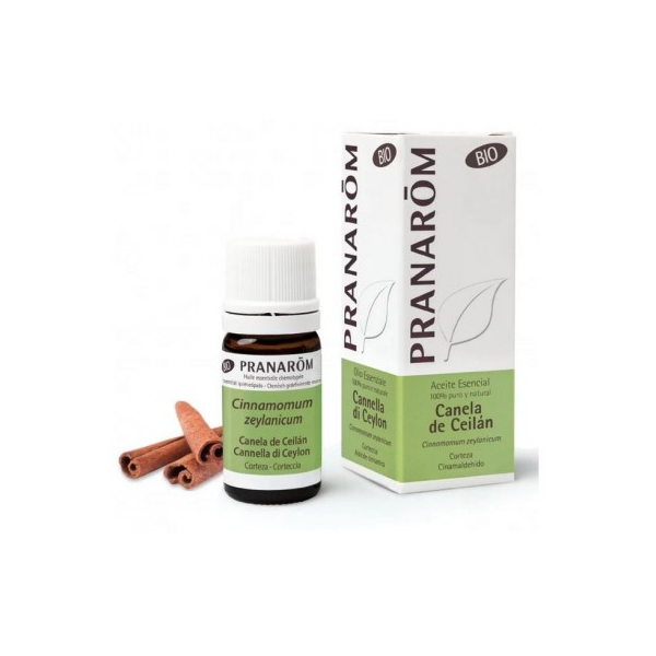 ACEITE ESENCIAL CANELA CEYLAN HOJAS ALIMENTARIO BIO 10 ML
