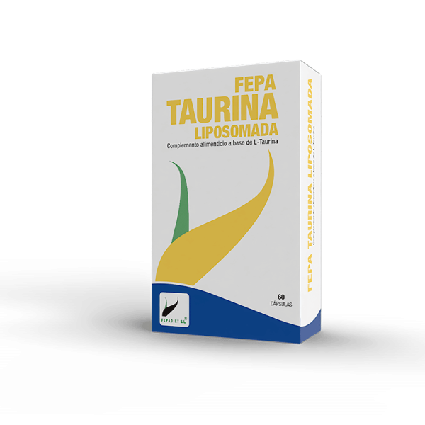 FEPA TAURINA LIPOSOMADA 500MG 60 CAPS