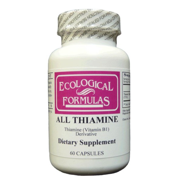 ECOLOGICAL FORMULAS ALLITHIAMINE TIAMINA TTFD