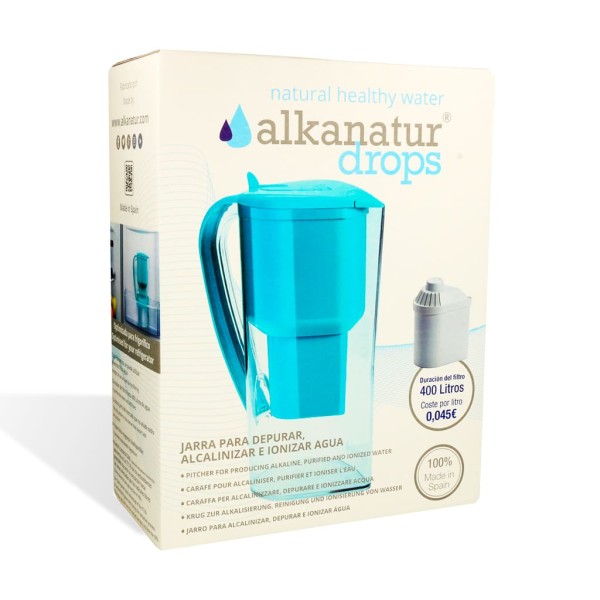 JARRA ALKANATUR DROPS TURQUESA